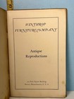 1920 s Winthrop Furniture Company Antique Reproductions Catalog Rare   