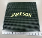 Jameson Irish Whiskey Rubber Wait Station Service Bar Spill Mat Large Square