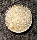 1904 British India Silver  2 Annas  Enn Coins