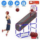 Indoor Basketball Game Set Adjustable Basketball Hoop System Toddler Kids Toys