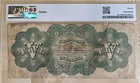 1862  5 Bill Legal Tender Note Pmg F 15 Choice Fine Stained Fr 61c
