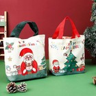 2pc set Christmas Gift Bags Canvas Bag