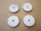 Norton Grinding Wheel - 3  Od X 1 2  Wide X 3 8  Id - 38a46 - H8vbe - Qty  4
