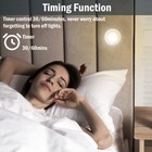 6pcs Led Puck Light Wireless Under Cabinet Lighting Kit Kitchen Counter Lights