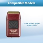 2-pk Red Foil   Cutter For Wahl 5-star Shaper  8061-100  Hypoallergenic