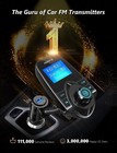 Nulaxy Wireless In-car Bluetooth Fm Transmitter Radio Adapter Car Kit W Black 