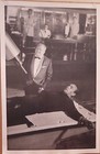 Movie Poster sean Connery James Bond Vs  Goldfinger Laser Scene 1964 B w Vintage