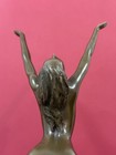Bronze Sculpture Statue Woman Marble Nude Decor Paris J patoue Rare Art Female