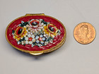 Vintage Micro Mosaic Italy Pill Box