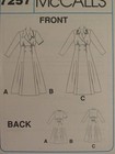 Amazing Oop Mccalls 7257 Misses Fit   Flared Empire Dress Pattern 10-12-14-16 Uc