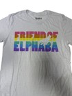 Wicked The Musical Broadway Show   Friend Of Elphaba White Tee  T-shirt   New   