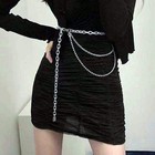 Body Chain Multi Layer Punk Waist Belly Chain Festival Jewelry For Women