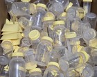 50 Medela 5oz Bottles  Collection Containers  Holders  Nipple  Lids 200 Pc Total