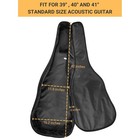Amumu Acoustic Guitar Bag 0 2 Inch    Padding Adjustable Shoulder Strap 41in