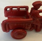 Antique Hubley Cast Iron Toy 3-wheel  crash Car  Motorcycle  1930 s 