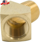 45 Degree Street Elbow 1 8 Npt Male X 1 8 Npt Female Brass Pipe Fitting 2 Pack