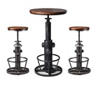 American Antique Steampunk Deco Vintage Industrial Bar Stool Retro Stylish Fi   
