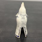 Vtg Ceramic Pie Bird Pie Vent Funnel Folk Art Pottery Unique 3 75    Tribal