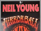 Neil Young     Rare Original Berlin 1995 Concert Poster   mirror Ball  
