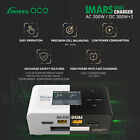 Gens Ace Imars Dual Channel Ac200w dc300w Rc Lipo Battery Balance Charger Black