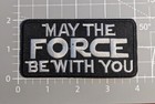 May The Force Be With You Star Wars Patch Embroidered Iron On Patch 3x2 