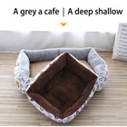 Pet Bed House Dog Sofa Sleeping Beds Mat Cat Cushion Warm Cozy Soft Plush Neat