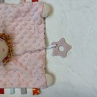 Pink Mouse Baby Lovey Security Blanket Teether  