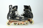 Mission Proto Vi Roller Hockey Inline Skates Size 12d Penetrator Frame Vintage