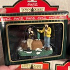 Vintage 1996 Coca-cola Town Square Collection Lot Of Four Figurines