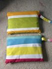 Norwex Limited Edition Beach Towel Colorful Stripes Carrying Case Euc Baclock