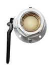 Perko 2  Bronze Seacock Ball Valve  5 3 4  Flange  Painted White 0805009plb New