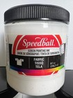 Lot Of 6 Speedball Fabric Screen Printing Ink 8 Oz White T-shirt Silkscreen New