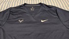 Nike Court Rafa Nadal Challenger Men s Xl Tennis Shirt Jersey Obsidian Bull 