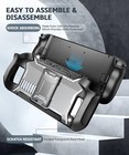 Mumba For Steam Deck 2022 Console Grip Case With Kickstand Ergonomic Cover Shell
