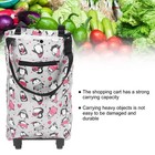 Shopping Cart Folding Grocery Cart With Wheels Large Wheeled Shopping Cart Fo   