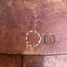 Swedish Mauser A 5   18 Carbine Leather Ammo Pouch Unit With Crown Stamp
