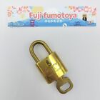 Louis Vuitton Padlock Lock   Key Brass Gold Authentic Number Random Used