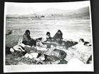 Large Glossy Photo Reprint Native American Paiute Family- 8  X 10 