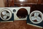 Vintage Vornado 32ct-1 Twin Head Fan  Works Great  Mcm Atomic