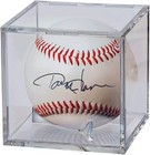 Acrylic Baseball Display Holder - Clear Square 2-piece Case  Stackable   Elegant