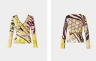 Emilio Pucci Women   s Vintage 2000s Knit Top Made In Italy - Size 10 Retail  950
