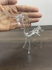 Vintage Hand Blown Glass Crystal Unicorn Horse Figurine