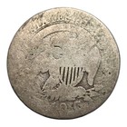 Low Grade Capped Bust Silver Dime Us Coin 1825