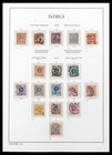 Sweden 1855-2000 Mnh Mh Used 3 Leuchtturm Albums Stamp Collection