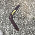 Vintage Wood Hand-carved Boomerang Australian  17 Inches
