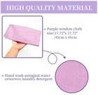 2 Pieces  2 Pack  Norwex Window Cleaning Cloth Purple Fast Free Shipping Today