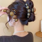 Large Pearl Hair Claw Clip Elegant Acrylic Hairpin Fashion Women Accessory