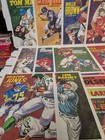 Lot Of 20 Different 1970 Topps Football Pin-up Posters Butkus Sayers Nice Shape