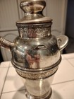 Vintage Antique Bernard Rices Sons Inc Silverplate Cocktail Art Deco Shaker Epns
