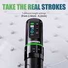 Dragonhawk L3 Tattoo Gun Kit Cordless Pen Machine W  2 Batteries Rca Part